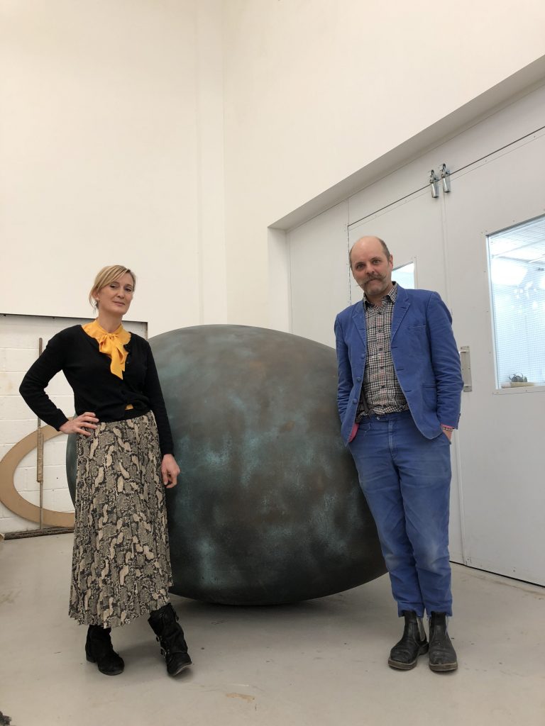 Gavin Turk Unveils The world's Largest Giant Egg Collaboration